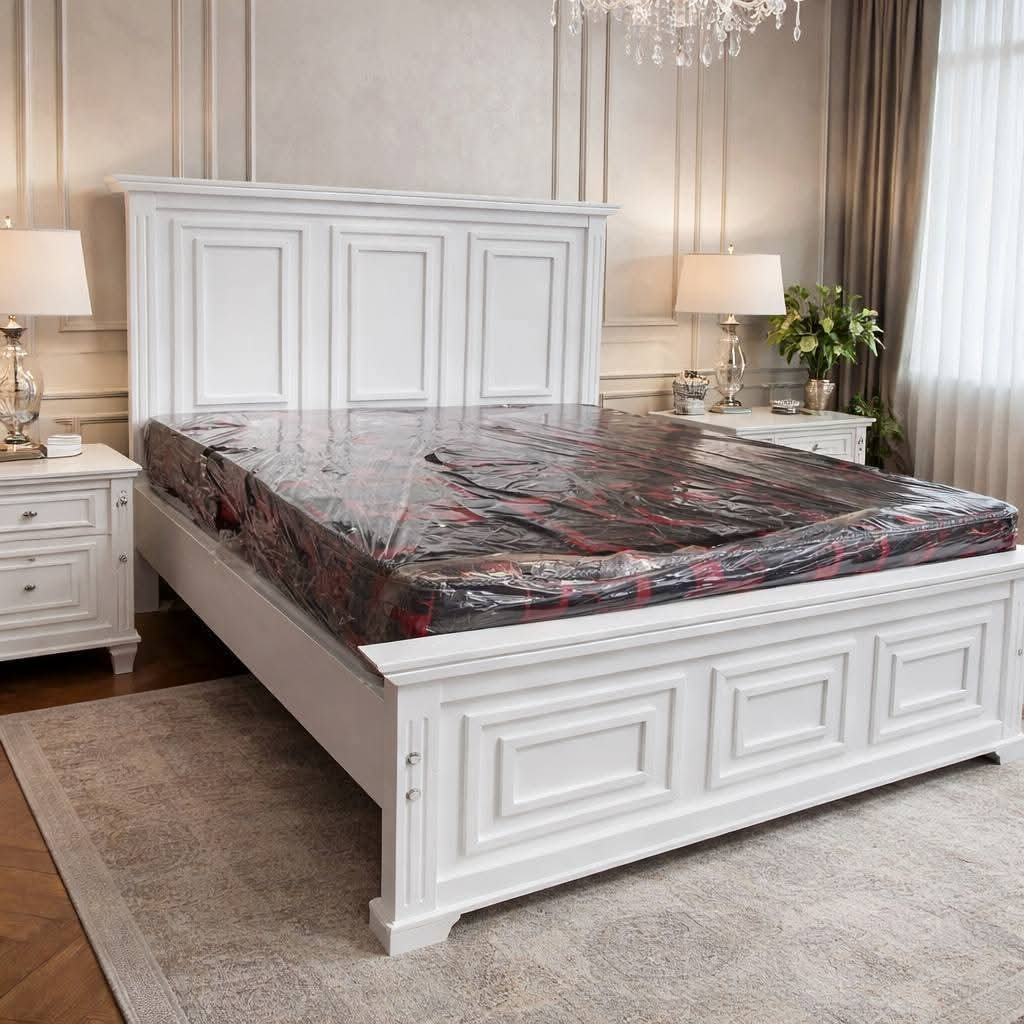 Amani Lounge Timber Bed